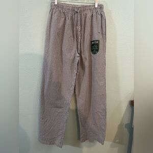 Austin Checkered Men's Joggers - Black and White